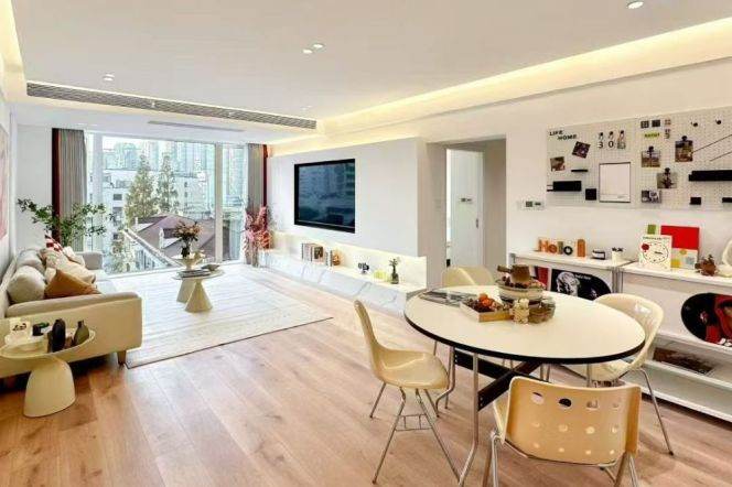 modern 3brs floor heating modern furniture near line 9 Tianzifang 21K
