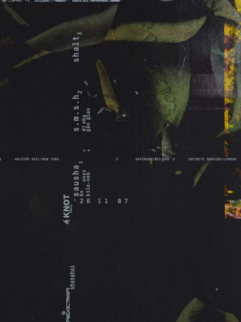 KNOT Pres. SAUSHA, S.M.S.H, and SHALT (Club Music, Techno, Latin, Bass)