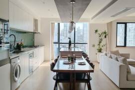 Zhaojiabang rd,Xujiahui spacious 3Br 2Bt,open kitchen wt island