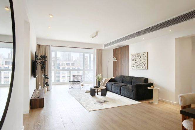 W.Nanjing rd,Suzhou Creek view,spacious 3Br 2Bt,modern design