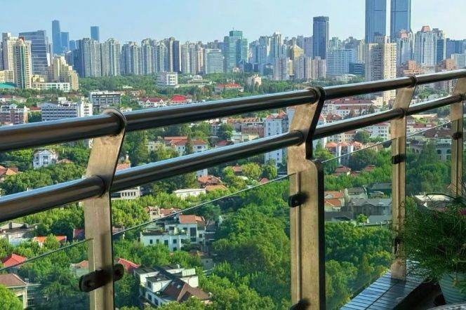 modern big 3brs floor heating open balcony very good view in international compound
