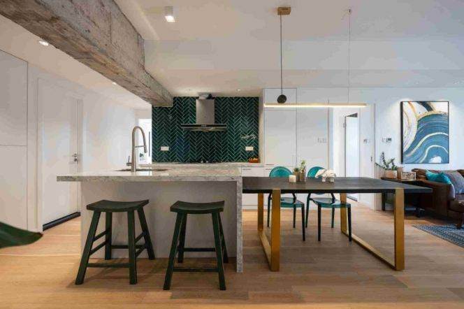 modern 3brs open balcony nice view open kitchen near Xujiahui park 