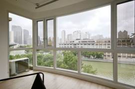 W.Nanjing rd,Suzhou Creek view,spacious 3Br 2Bt,modern design
