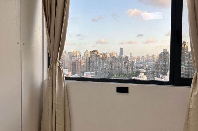 Changshou rd high rsie&new 1Br wt good view,floor heating