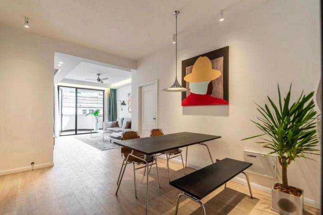Brilliant 2Bedrooms Apt+Floor heating+dishwasher 2mins to Zhongshan Park