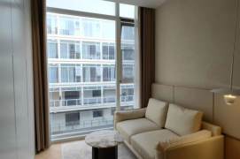 Nice one bedroom serviced apt+floor heating+Central AC+oven @Wuning Rd