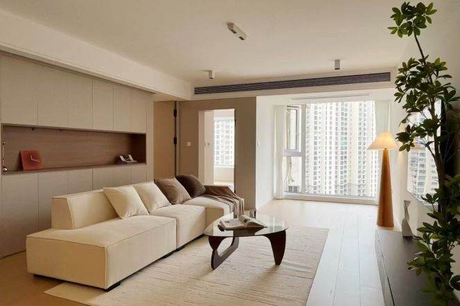 Nice compound 2br 2bath high rise high-end flat @ Suzhou Creek