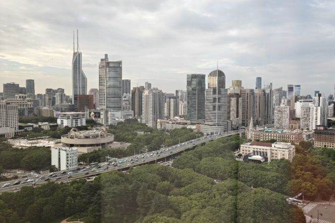 2BR 2BA 100m² High-Floor in Ascott Middle Huaihai Rd, 16.5k