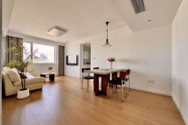 Bright 2Br wt floor heating,good view@Wuding rd,Jiangsu rd
