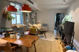 Bright 1BR with Oven-Jiangsu Road Metro