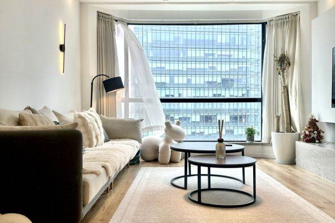  Homey 3br high-rise @South Shaanxi Rd&IAPM  Line 1/10/12  