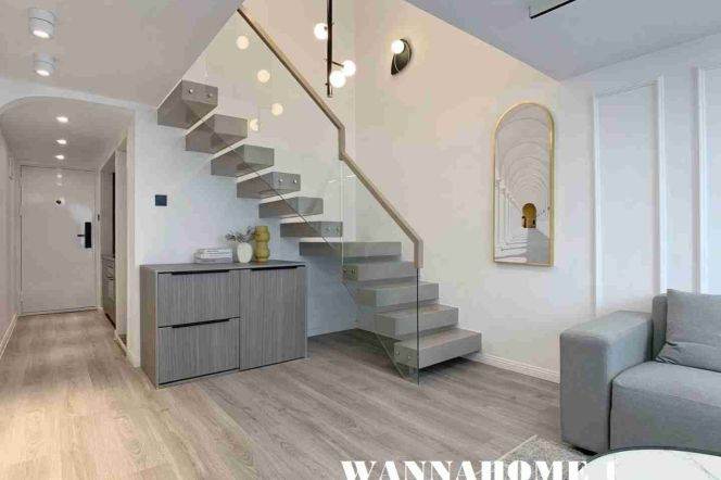 Spacious&Modern&Bright 1Bdr 1Bath Apt+Nice Building+L7 Chang Ping Rd+Su Zhou Creek