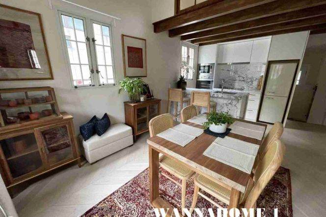Spacious&Bright&Modern 1+1Bdrs 1Bath Apt+L2/11 Jiang Su Rd Metro+2F Walk Up+Yu Yuan Rd