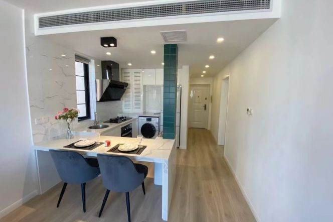 Cozy 1Br w. Elevator Floor heating Changshu Road Station