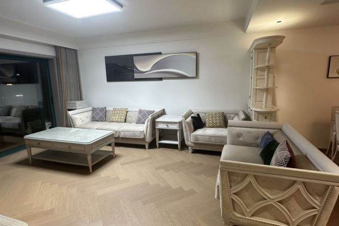 modern big 3brs perfect river view open balcony floor heating near Lujiazui IFC line 2,9,14