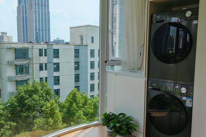 cozy 1Br wt French window,floor heating@Global Harbor