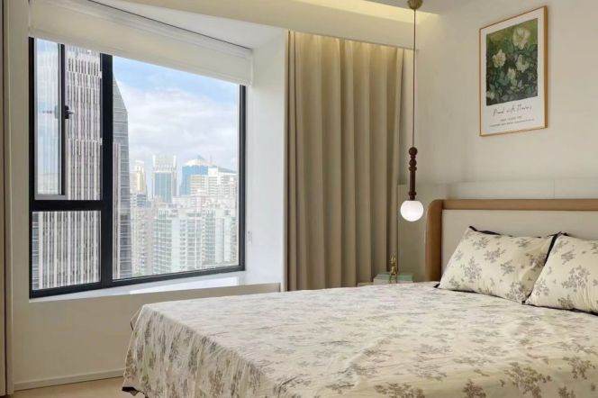 Great Compound+Spacious&Modern&Bright 2Bdrs 2Baths Apt+L14 Wu Ding Rd+Large Open Balcony