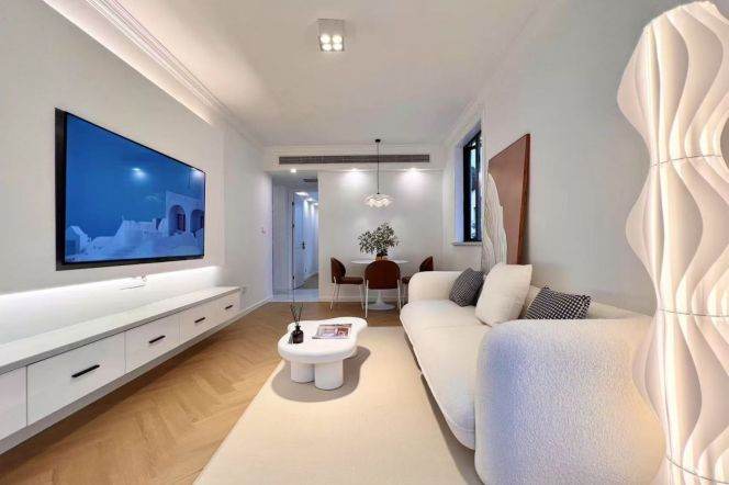 Jiangning rd/modern 1br 2lr/all bright room/with central AC/big living room,@L13/7