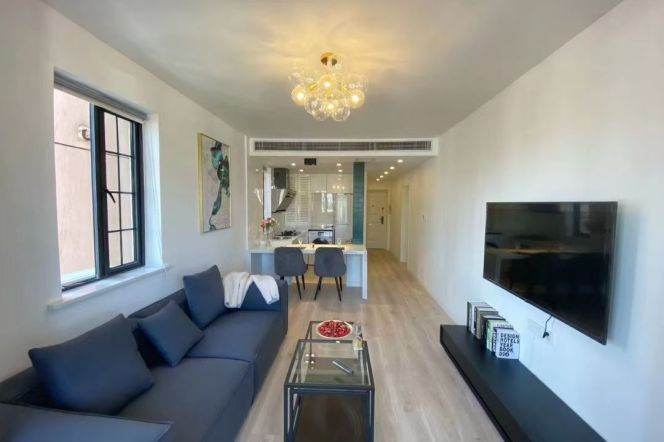 Cozy 1Br w. Elevator Floor heating Changshu Road Station