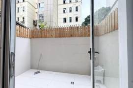 Hongqiao rd/modern 1br 1lr+nice yard/with central AC/bright room,@L10/3/4