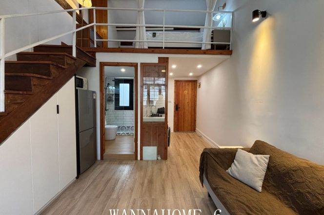 8K+Private Terrace+Duplex 1Bdr 1Bath Apt+ L1+9+11 XuJia Hui+Large Storage+Good View