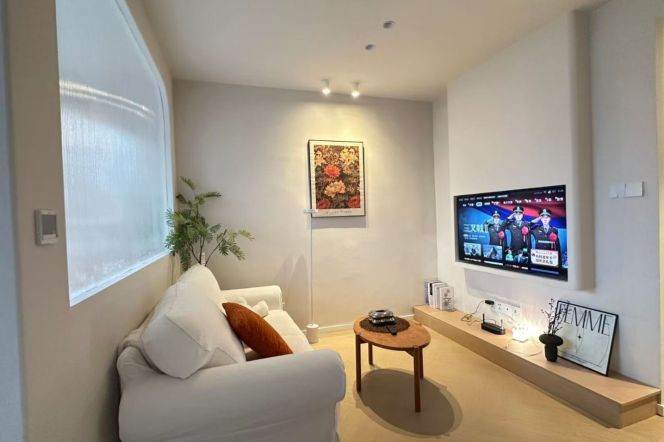 Super modern cozy 1 br nice decoration  Ideal price 8.8K M2/7/14 Jing'an temple 
