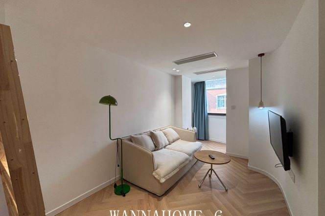 9K+Elevator+1Br 1Bath Apt+Nice Compound+L3+4+10 Hong Qiao Rd+Floor Heating+Large Storage