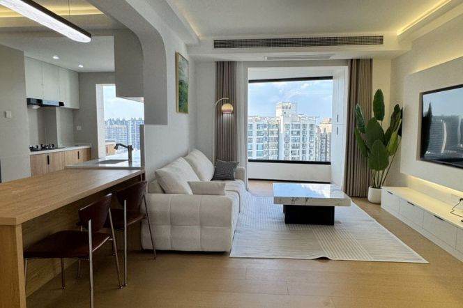 Spacious & Modern 3Br+floor heating @ Wuning rd Line 13 | River view
