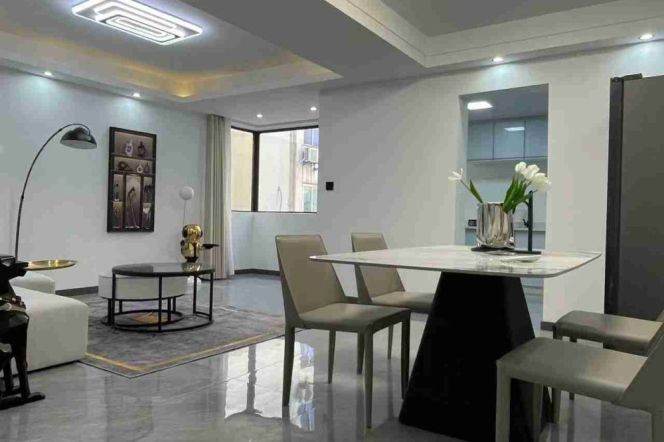 Modern&Bright&Spacious Elevator 1Bdr 1Bath Apt+L7 Chang Ping Rd+Jing An Temple CBD