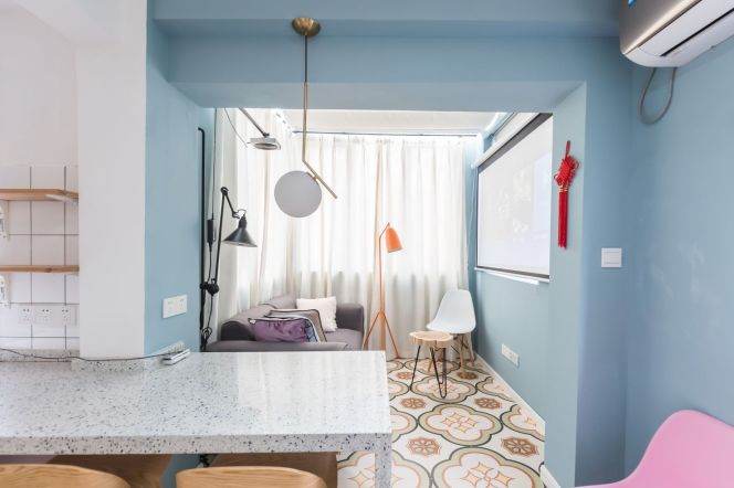Nice balcony 1Br/1Lr/1Bt apt nr Jingan temple,M2/7/14