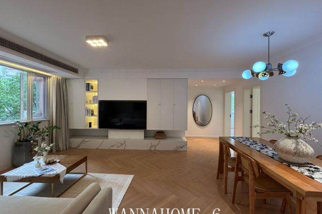 20.8K+Bright&Spacious&Modern 3Bdrs 2Baths Apt+L10/11 Jiaotong University+150Sqm+Floor Heating