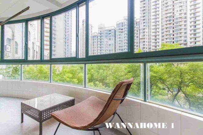 Spacious&Modern 2Bdrs 1Bath Apt+L13 Wu Ning Rd+Great Compound+Large Open Balcony