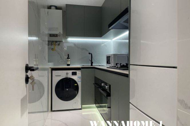 Great Compound+Spacious&Modern&Bright 1Bdr 1Bath Apt+Jing An Temple+Stunning View