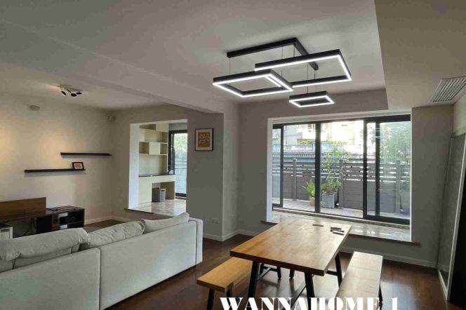 Top Compound+Modern&Spacious 2Bdrs 1Bath Apt+Large Terrace+West Nan Jing Rd CBD