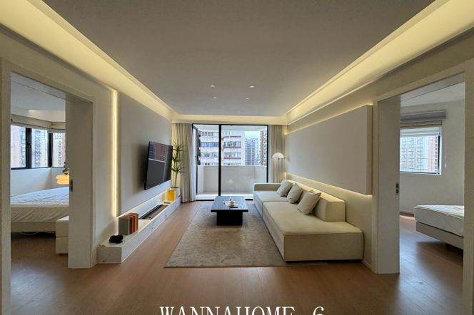 Spacious&Modern&Bright 3Bdrs 2Baths Apt+Open Balcony+L7 Chang Ping Rd+Floor Heating+Nice View