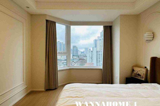 Spacious&Modern 2Bdrs 2Baths Apt+Large Open Balcony+W Nanjing Rd CBD+Stunning View+Great Building