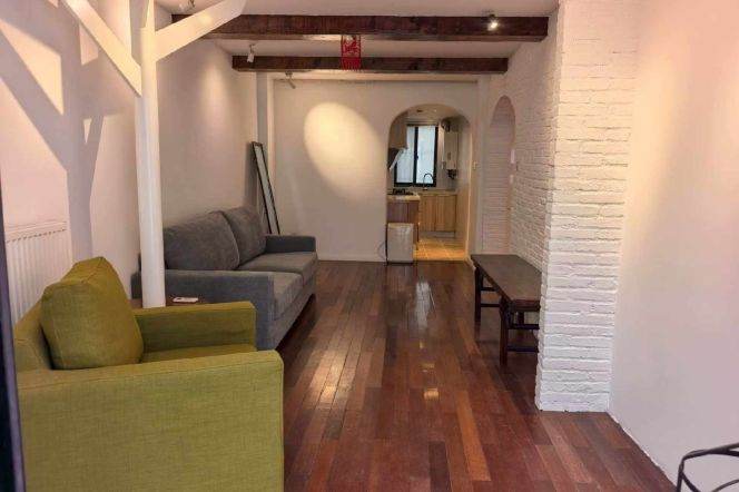 Private Garden 1Bed Quality furniture@Jianguo Road