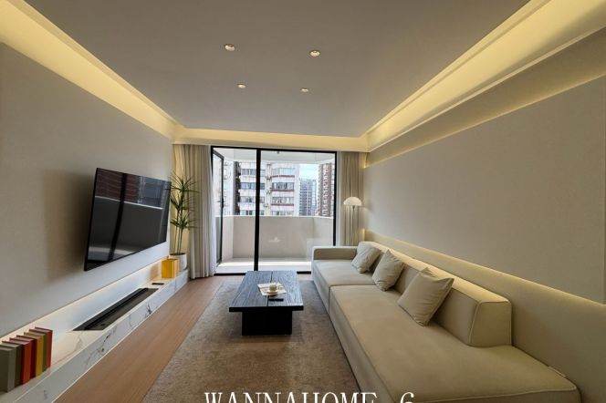 Spacious&Modern&Bright 3Bdrs 2Baths Apt+Open Balcony+L7 Chang Ping Rd+Floor Heating+Nice View