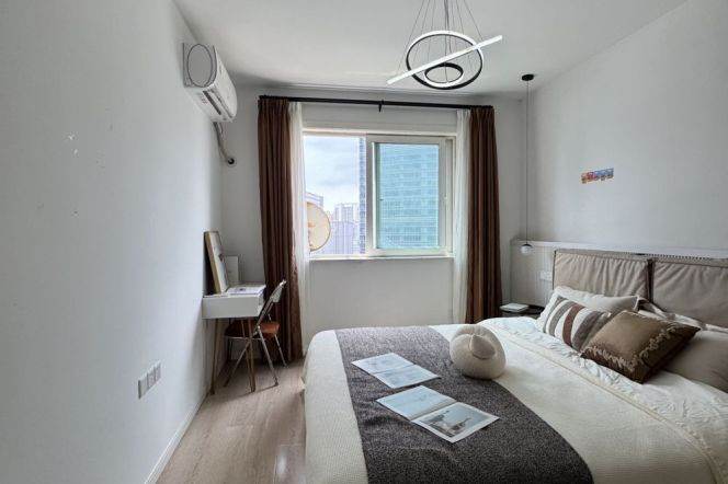 Spacious and Modern 2BR Apt Nr Jiaotong Univer. Metro L10/11 +Elevator