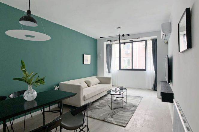 Beautiful one bedroom Apt with oven and greenery view@Line2/4 ZS Park