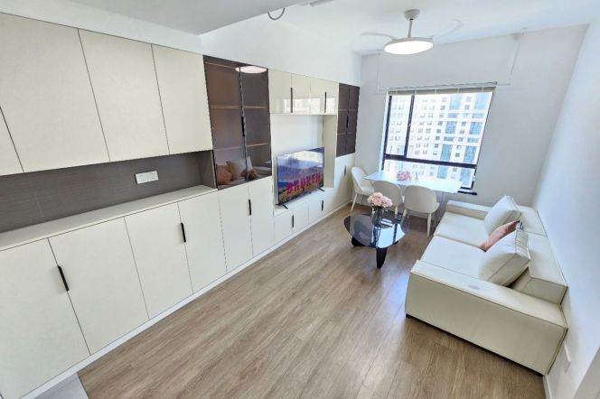 Elevator 2br - Xiqin Road - 3 mins to Line1/12 Caobao Road Station