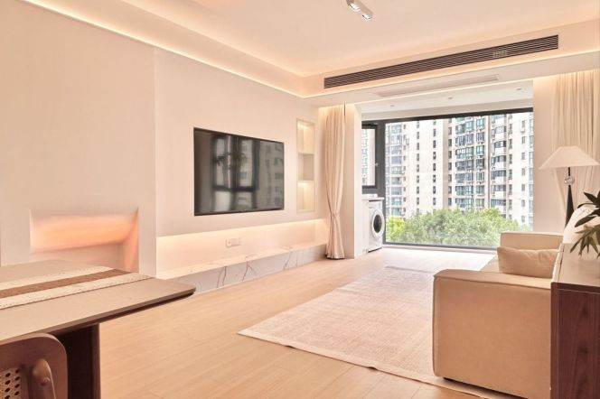Nice compound/Spacious&modern/2BR 2LR/NR Suzhou Creek/,Zhenping rd@L3/4/7