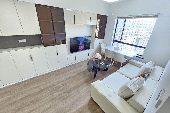 Elevator 2br - Xiqin Road - 3 mins to Line1/12 Caobao Road Station
