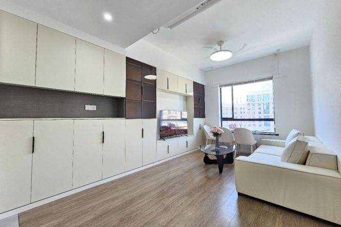 Elevator 2br - Xiqin Road - 3 mins to Line1/12 Caobao Road Station