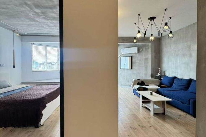 Jiangsu rd elevator 1BR apartment