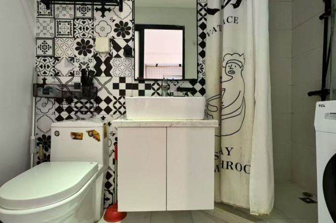 Jiangsu rd elevator 1BR apartment
