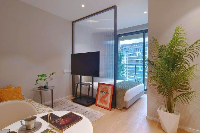 1BR near line 10 Wujiaochang and convenient to SUFE can long and short term lease
