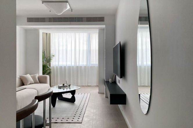 Modern 1br/65sqm & elevator/oven @Caoyang Rd & Line 3/4/11/14