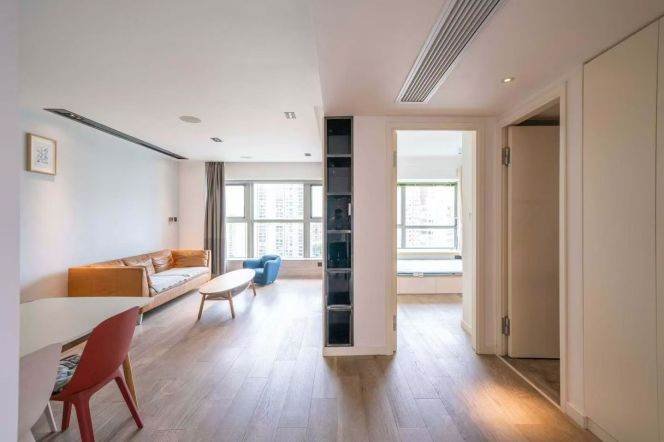 modern big 2 bedrooms in best compound Jing an temple 23K