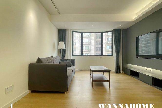 Modern&Spacious&Bright 2Bdrs 2Baths Apt+L14 Wu Ding Rd+Large Balcony&Closets